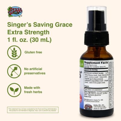 Singer's Saving Grace Extra Strength 1 oz.