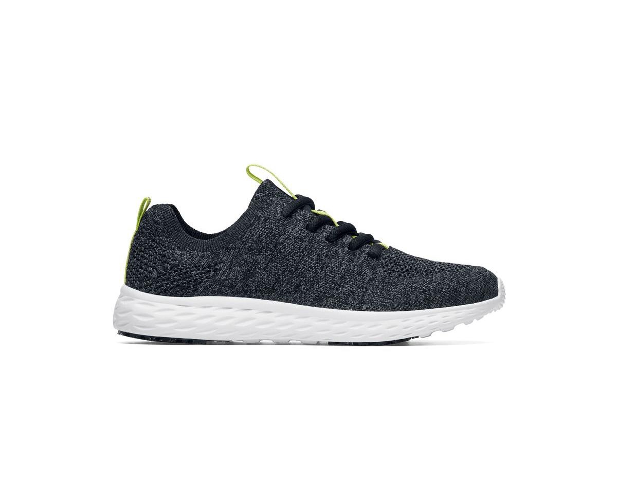 Shoes for Crews Men's Everlight Eco Non Slip Breathable Lightweight Lace-Up Water Resistant Work Shoes -gray