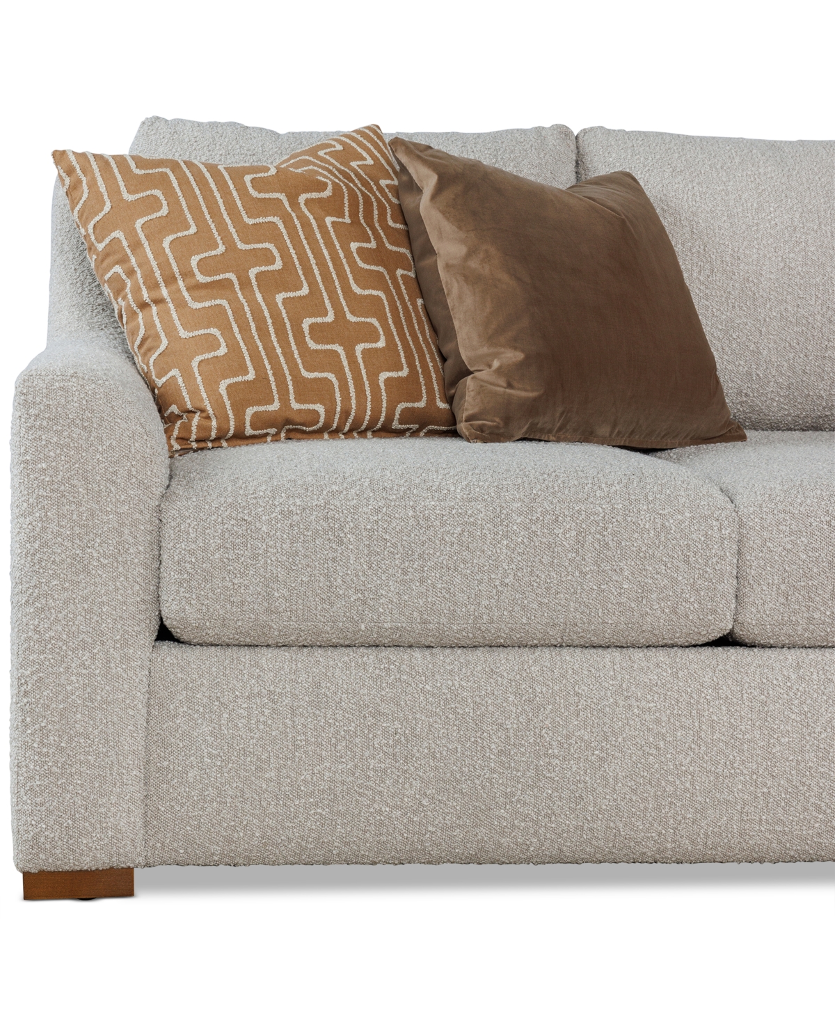 Macy's Morgane Fabric Estate Sofa, Created For  In Dove