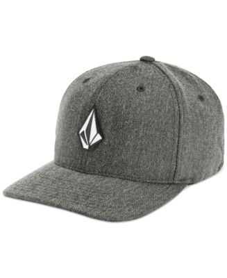 Volcom Mens Flex Fit Heathered Logo Hat Macys 