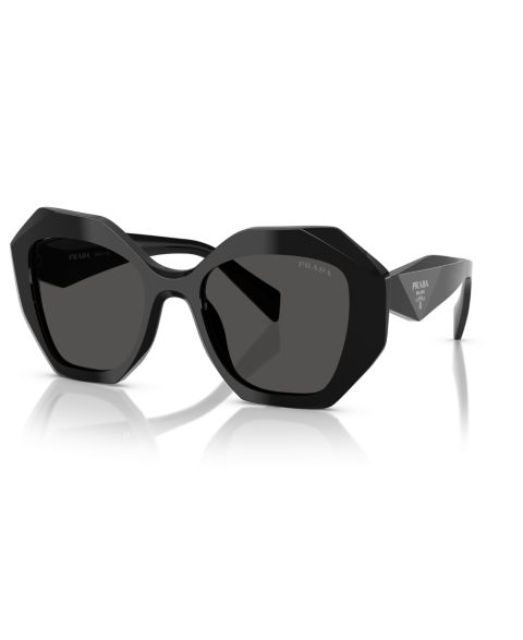 Женские солнцезащитные очки PRADA Symbole Irregular Sunglasses, PR 16WS, цвет: Чёрный