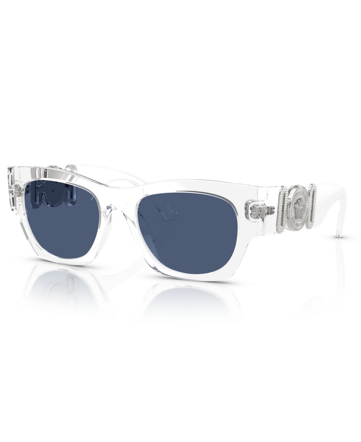 Versace Medusa Biggie Sunglasses In Crystal