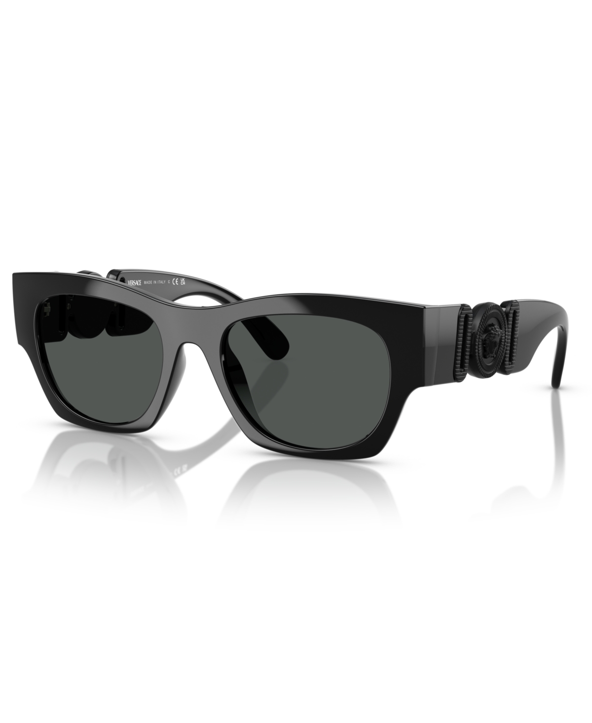 Versace Medusa Biggie Sunglasses In Black