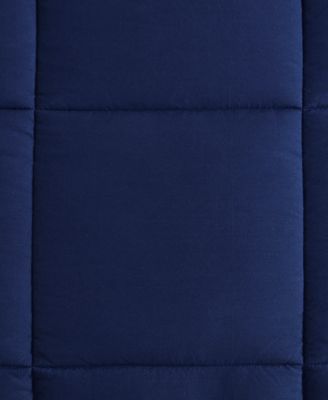 Lightweight Reversible Down Alternative Microfiber Comforter, Full/Queen, Exclusively at Macy’s