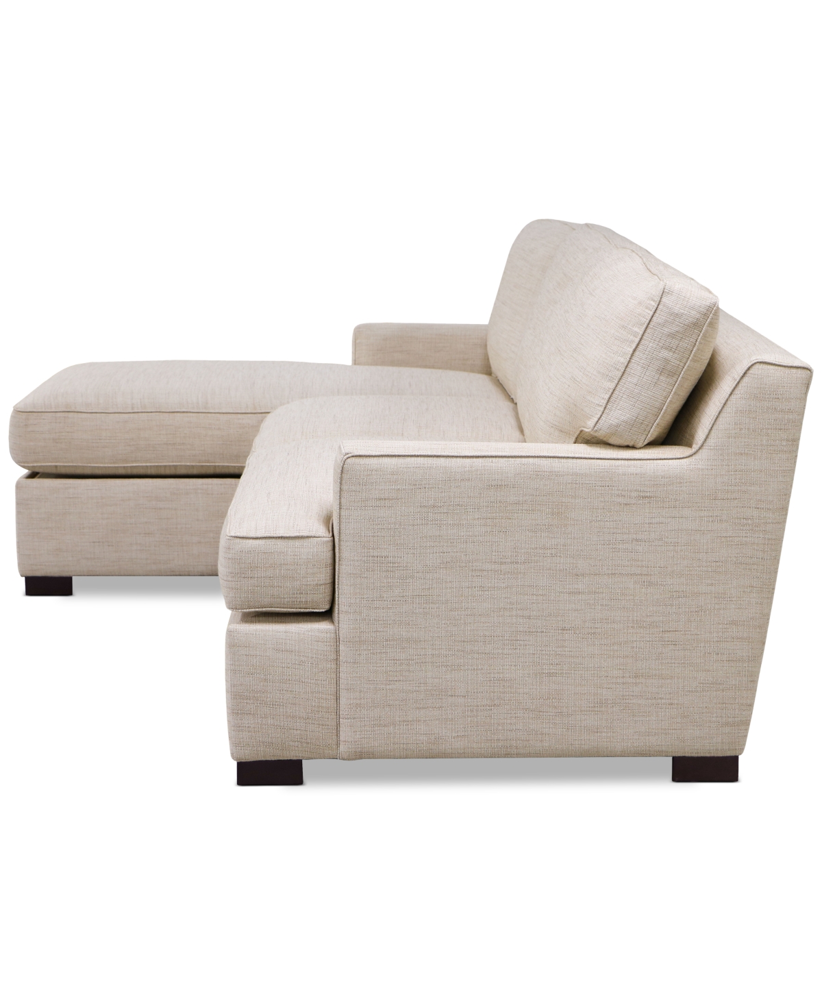 Shop Macy's Kaelie 2-pc. Reversible Sofa Chaise Sleeper Sofa In Camel