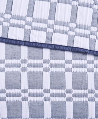 Harlow Reversible Matelass&eacute; 3-Pc. Coverlet Set, Full/Queen