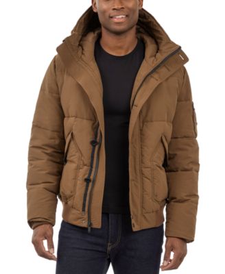 Michael Kors - Men's Crinkle Nylon Heavy Short Snorkel Coat