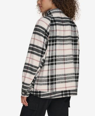 Women's Wool Blend Shirt Jacket