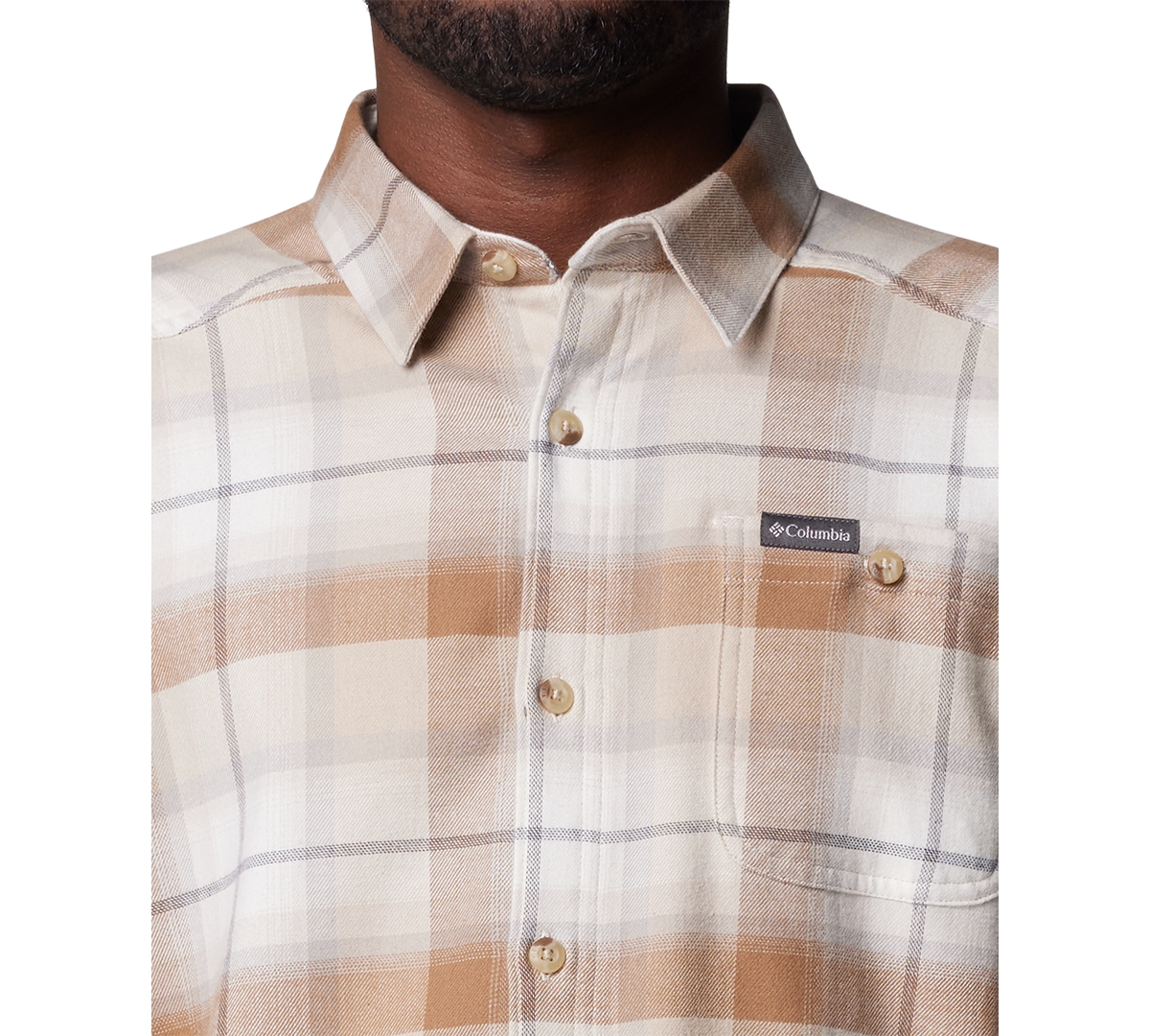 Columbia Men's Cornell Woods Flannel Long Sleeve Shirt