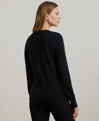 Petite Cotton-Blend Sweater