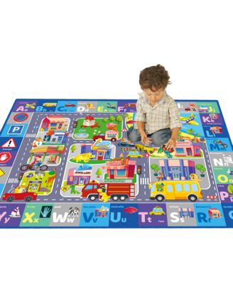 Super Soft Plush Surface ABC Playmat for Kids Toddlers & Infants