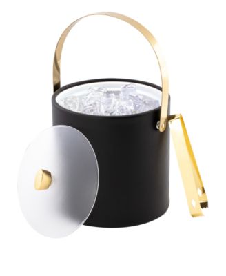 Arc Ice Bucket and Ice Tong, 3 Quart