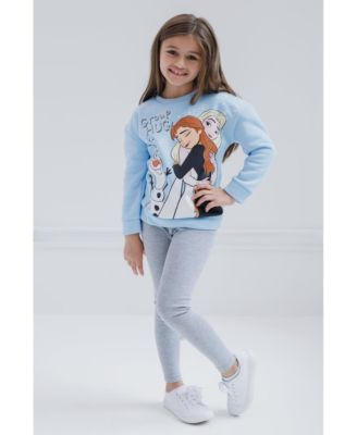 Toddler Girls Disney Sweatshirt and Leggings Outfit Set