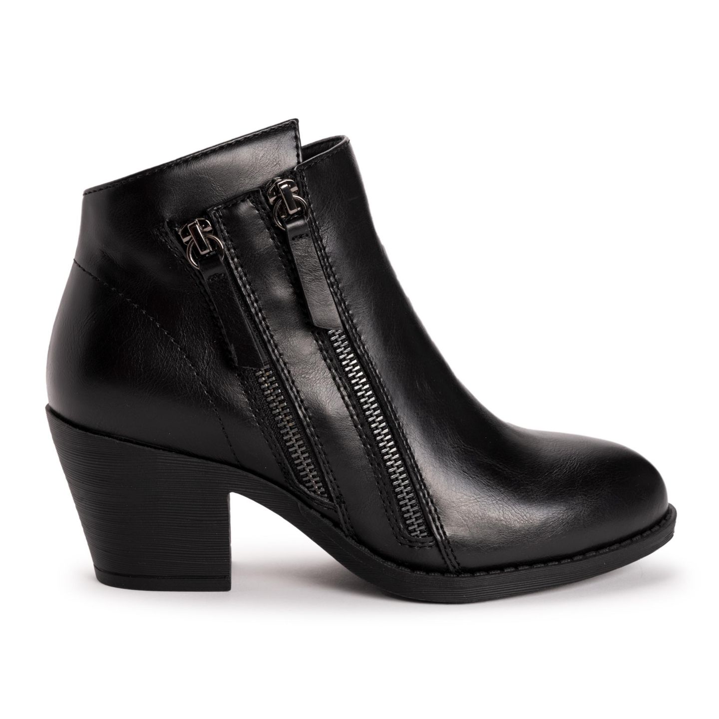 Женские ботинки MUK LUKS Yellowstone Yardley Boot Wide, цвет: Чёрный — фото 2
