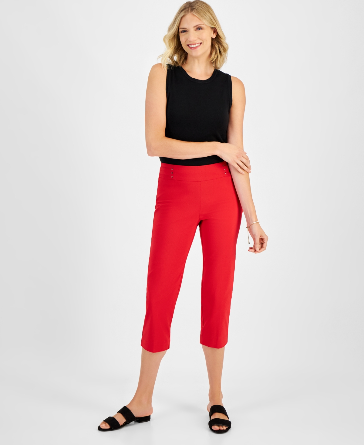 Macys cropped pants online
