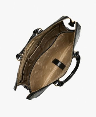 Large Leather Business Tote