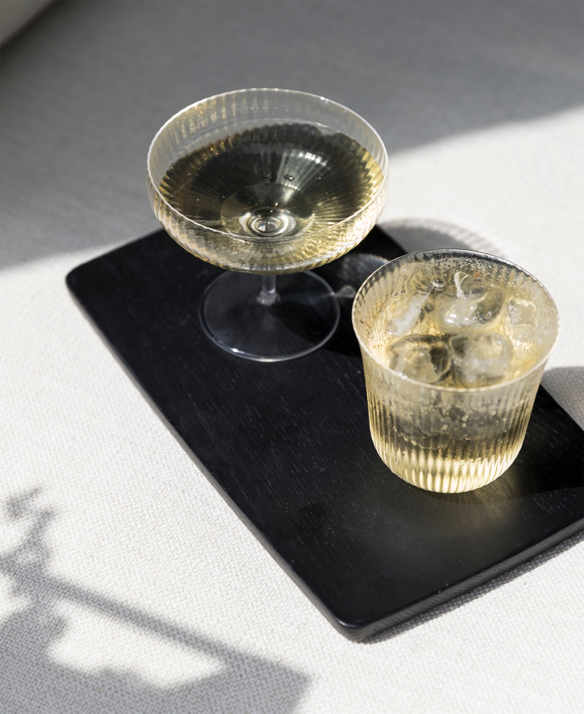 Serax Inki Champagne Coupes, Set Of 2 In Transparent
