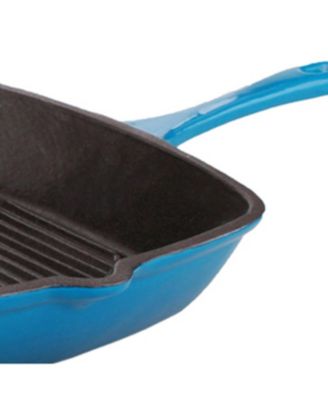 Cast Iron Grill Pan with Slotted Steak Press – Neo Collection, 11", 2-Piece Set