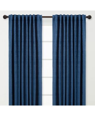 Premium 2-Panel Embossed Textured Curtains