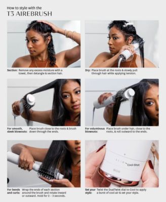 AireBrush One-Step Smoothing and Volumizing Hair Dryer Brush