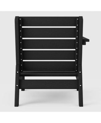 Outdoor Patio HDPE Left Arm Facing Deep Seating Corner Chair