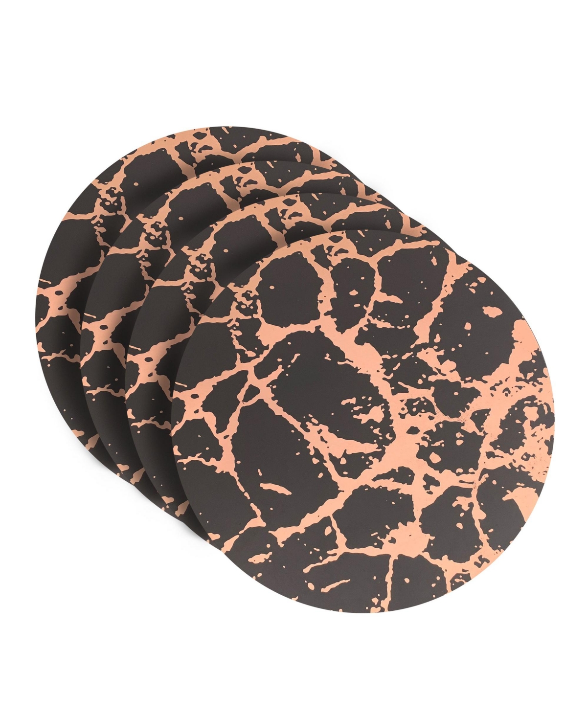 Marble Cork Place Mats, Washable Placemats - Smokey gold