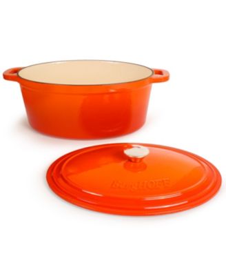 BergHOFF Neo Cast Iron 8qt. Oval Dutch Oven 13" with Lid
