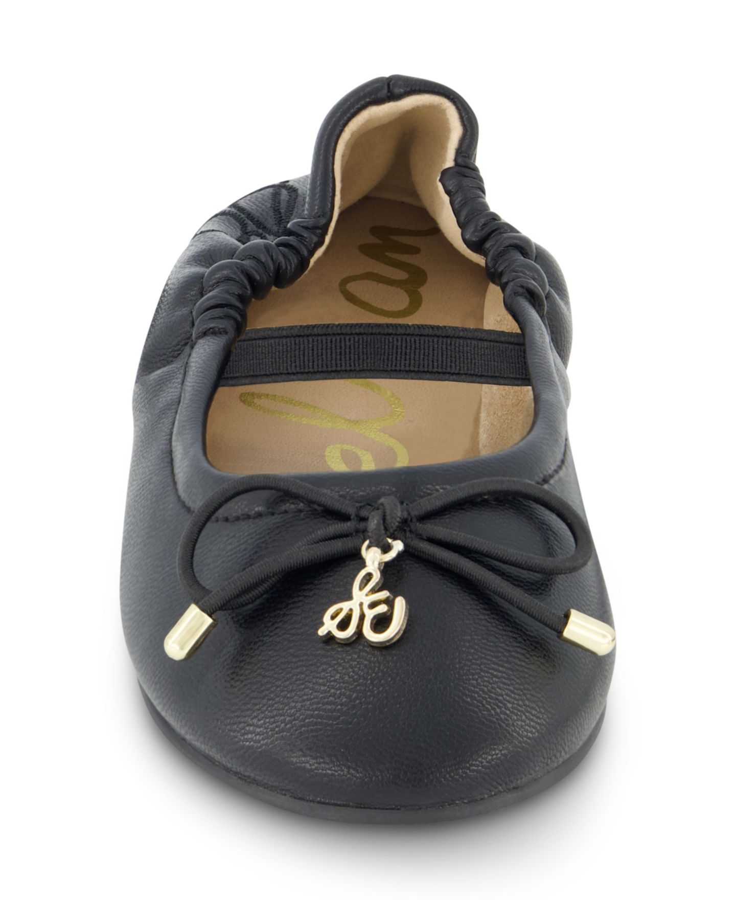 Детские балетки Sam Edelman Felicia Flex для девочек, цвет: Чёрный — фото 3