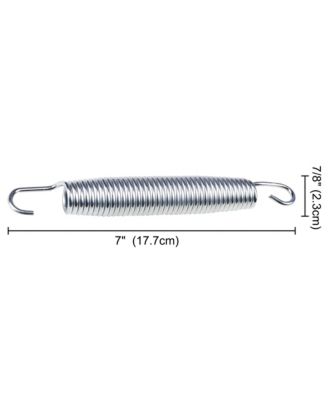 7" Trampoline Springs Heavy Duty Replacement Springs Trampoline Accessories Trampoline Parts (Pack of 60)