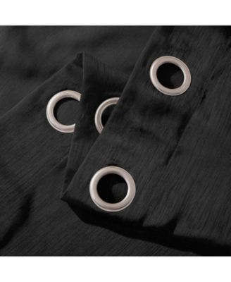 Melrose Semi Sheer Window Panel Set, 110" W x 84" L