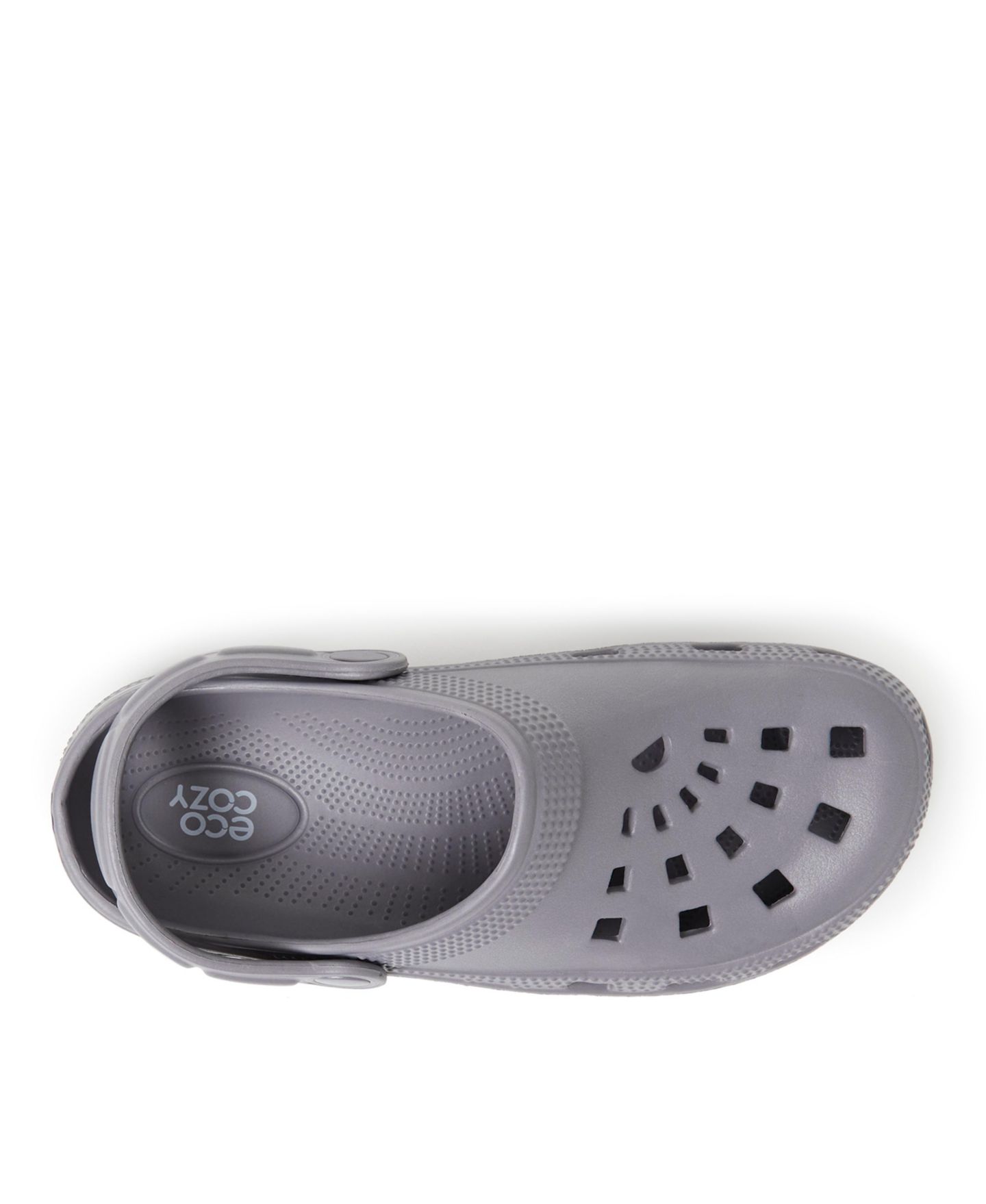 Женские сабо Dearfoams EcoCozy Sustainable Clog, цвет: Средний серый — фото 2