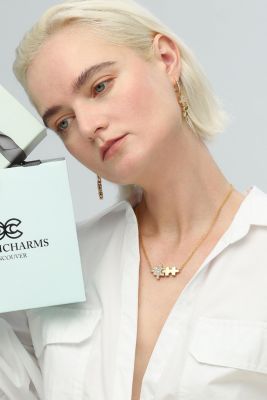 Jigsaw Puzzle Necklace