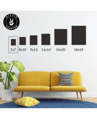 20 Pk Black Canvas Boards 8x10