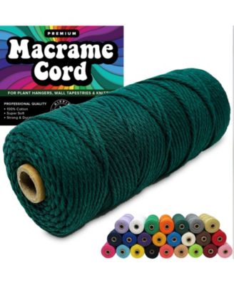 100% Cotton Macrame 3mm Cord Pink