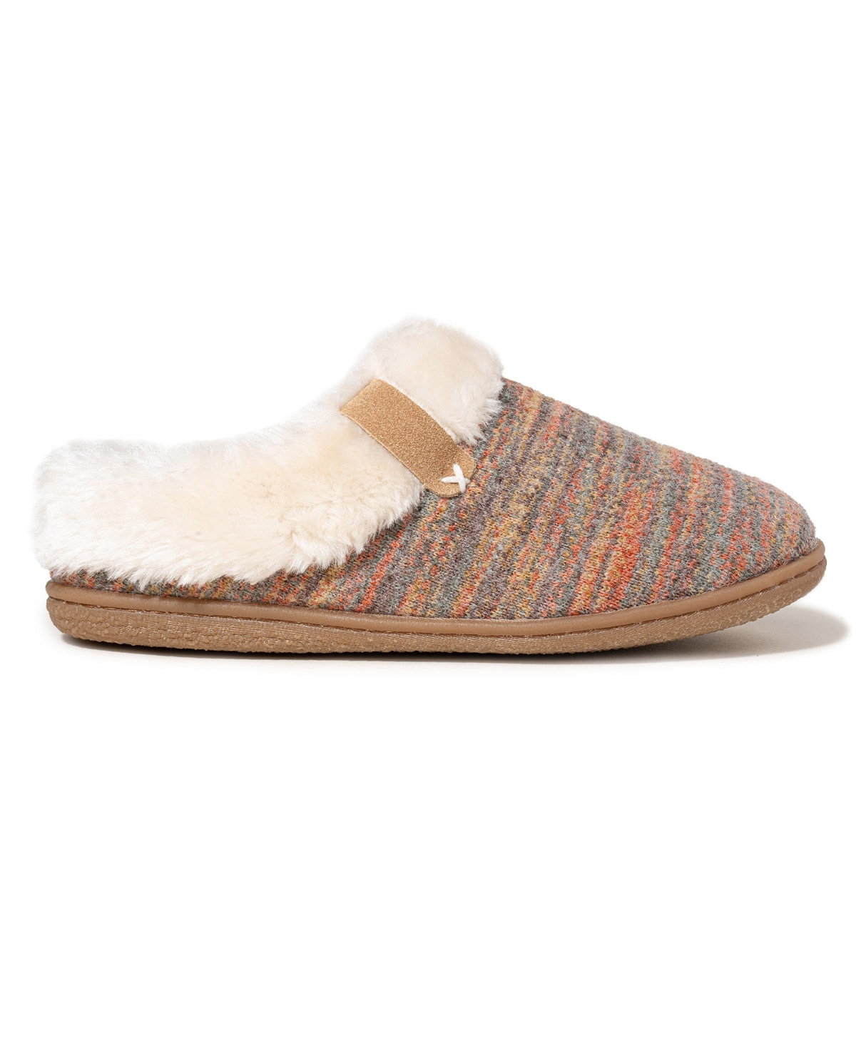 Minnetonka Women's Camp Collar Scuff Slippers