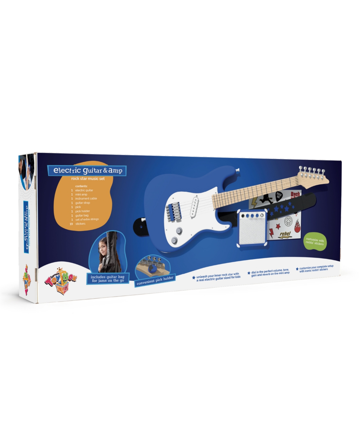 Geoffrey's Toy Box Electric Guitar Amp Rock Star Music Set, Created For Macy's In No Color