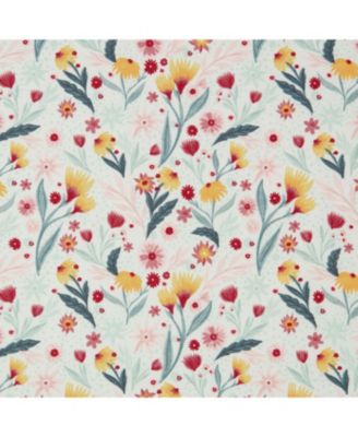 Premium Ceramic Leaves Botanical Print Ultra Soft Microfiber 4-Pc. Sheet Set