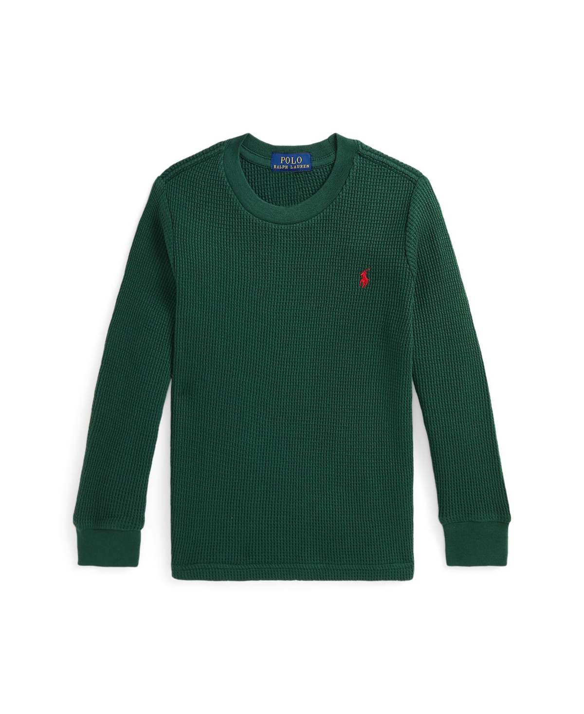 Polo Ralph Lauren Toddler and Little Boys Waffle Long-Sleeve T-shirt