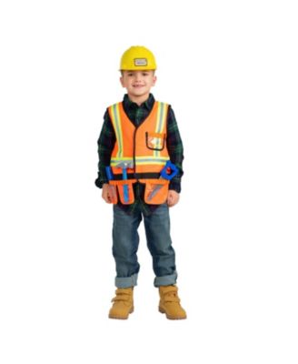 Construction Worker Play Set Costume - Boys / Girls