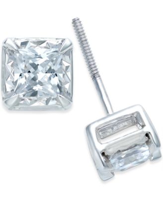 Macy's - Diamond Stud Earrings (1 ct. t.w.) in 14k White Gold