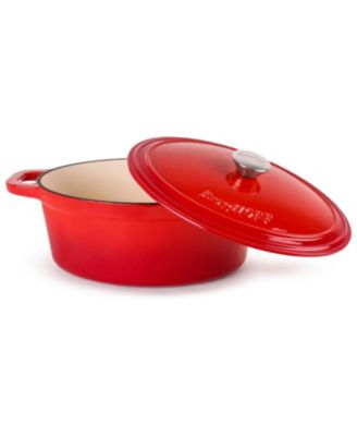 Neo 5pc Cast Iron Oval Dutch Oven Set with 10" Fry Pan, 5qt. & 8qt.