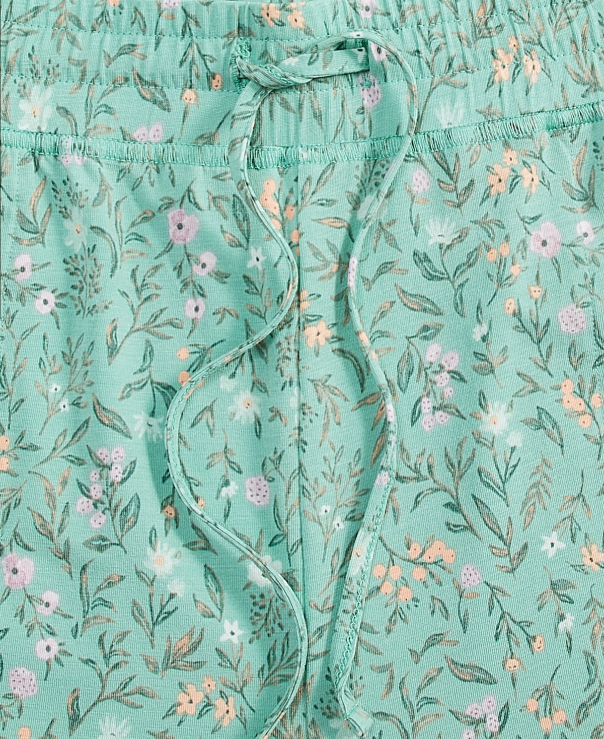 State Of Day Women's Printed Jogger Pajama Pants, Xs-3x, Created For Macy's In Garden Bru