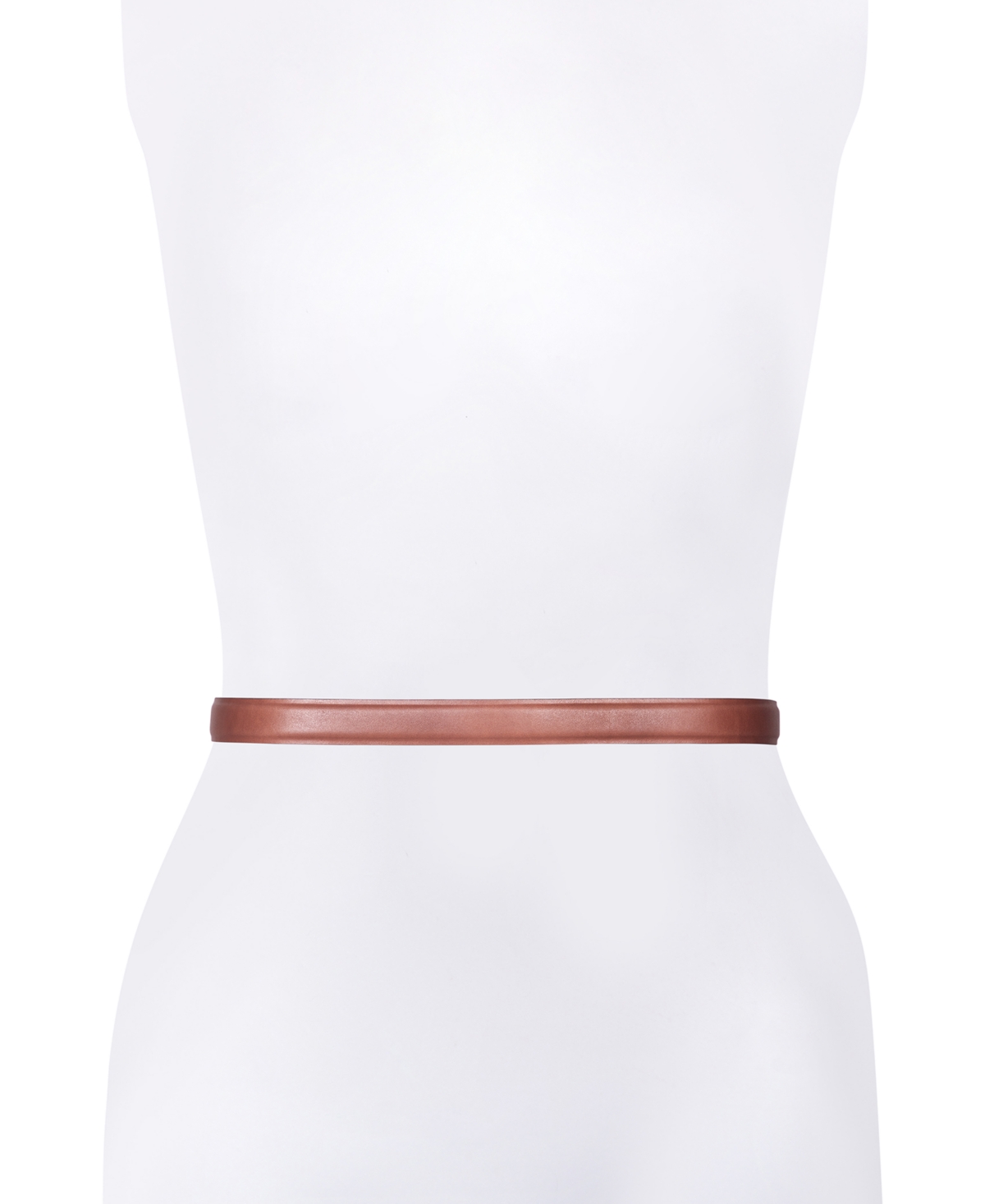 Michael Michael Kors Leather Covered Buckle Belt