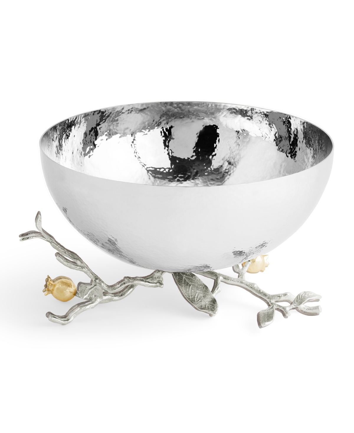 Michael Aram Pomegranate Silver And Gold Serving Bowl In No Color