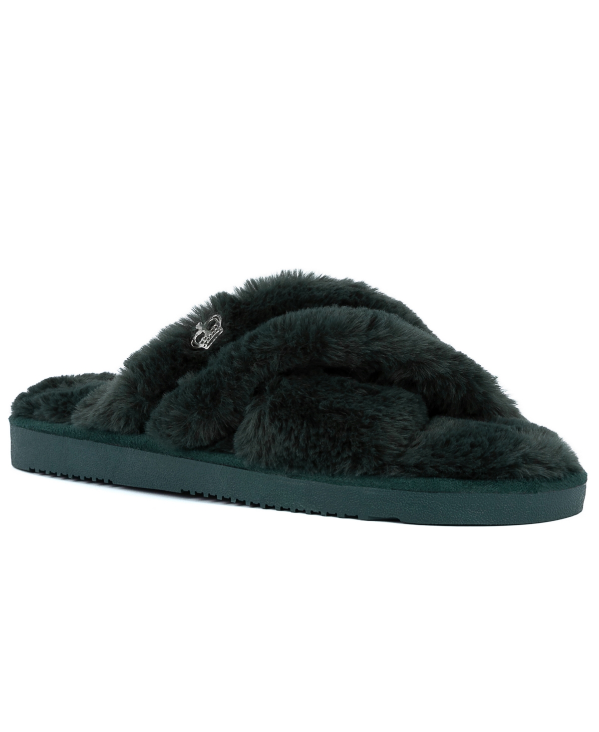 Women's Jovie Open Toe Slippers - Forest Green