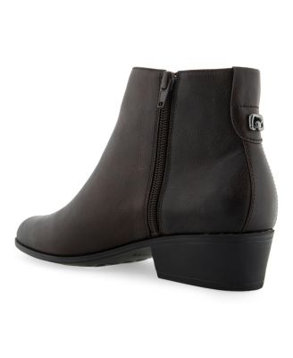 Women's Claus Buckle Ornament Booties