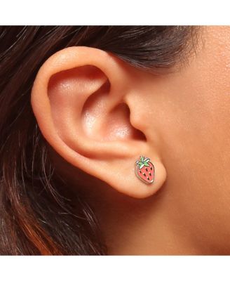 Lilo and Stitch 12 Pairs Earring Set - Cherry, Flower, Donut, Heart, Strawberry