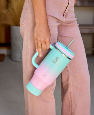 Fixed Handle 40-Oz. Insulated Stainless Steel Tumbler