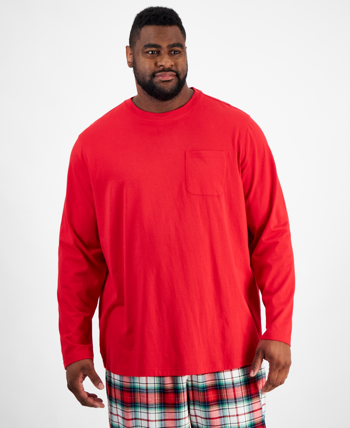 Holiday Lane Big & TallMix It Matching Family Pajamas Set, Created for Macy's - Winterton Plaid