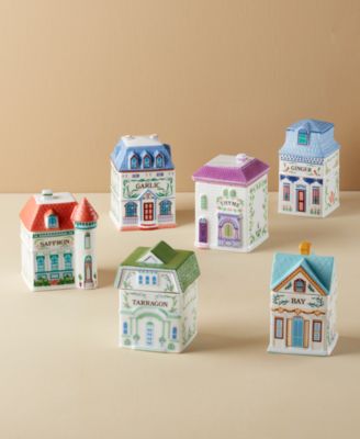 Spice Village 6 Pc. Spice Jar Set #4, First@Macy's